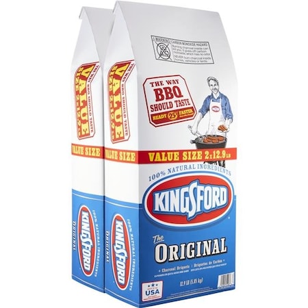 Kingsford Kingsford Products 250211 12 lbs Original Charcoal Briquettes - Pack of 2 250211